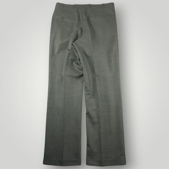 Vtg Single Breasted Suit Mens 40R/34R Classic Fit Wool 2 Piece Glen Check Plaid - Picture 9 of 16